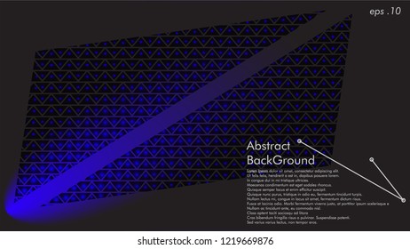 blue geometric texture. Abstract background vector can be used in cover design, book design, website background, banner, poster, advertising.