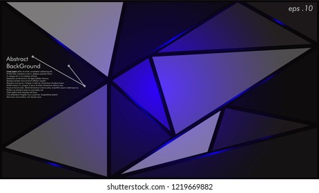 blue geometric texture. Abstract background vector can be used in cover design, book design, website background, banner, poster, advertising.