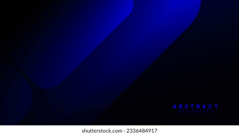 Blue geometric triangles abstract technology background. Modern Landing Page, Template, and websites. Vector illustration