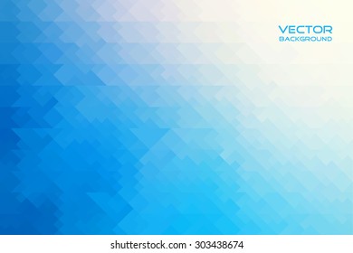 blue geometric vector background.