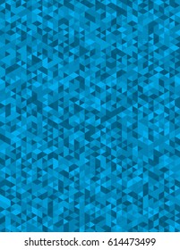 Blue geometric vector background pattern