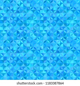 Blue geometrical stripe mosaic pattern background - vector wall graphic