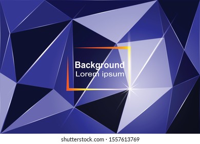 Blue geometry background eps 10.  modern background.