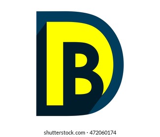 blue gestalt alphabet typography typeface typeset logotype alphabet image vector icon