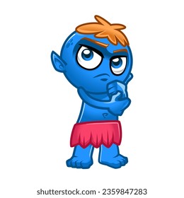 blue giant cartoon character design 5