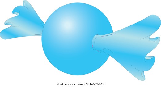 a blue giant hard candy