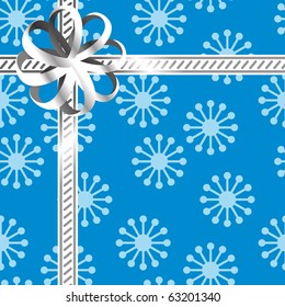 Blue Gift Paper