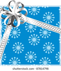 Blue Gift Paper