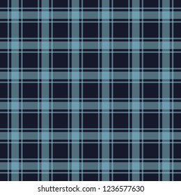 Blue Gingham Dark Background