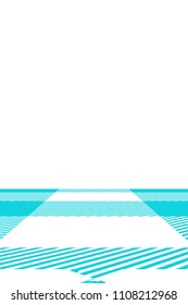 Blue Gingham pattern. Texture from rhombus/squares for - plaid, tablecloths, clothes, shirts, dresses, paper, bedding, blankets, quilts and other textile products. Vector illustration.