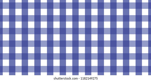 Blue Gingham pattern. Texture from rhombus/squares for - plaid, tablecloths, clothes, shirts, dresses, paper, bedding, blankets, quilts and other textile products.