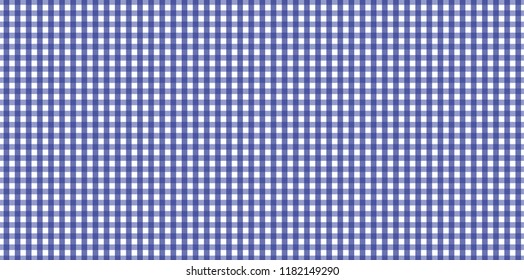Blue Gingham pattern. Texture from rhombus/squares for - plaid, tablecloths, clothes, shirts, dresses, paper, bedding, blankets, quilts and other textile products.