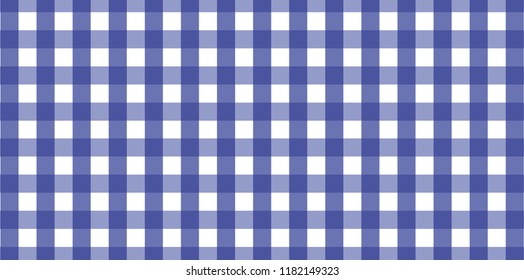 Blue Gingham pattern. Texture from rhombus/squares for - plaid, tablecloths, clothes, shirts, dresses, paper, bedding, blankets, quilts and other textile products.