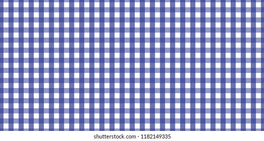 Blue Gingham pattern. Texture from rhombus/squares for - plaid, tablecloths, clothes, shirts, dresses, paper, bedding, blankets, quilts and other textile products.