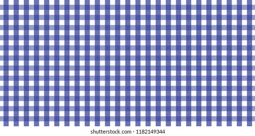 Blue Gingham pattern. Texture from rhombus/squares for - plaid, tablecloths, clothes, shirts, dresses, paper, bedding, blankets, quilts and other textile products.
