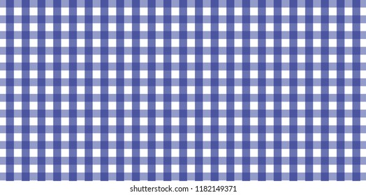 Blue Gingham pattern. Texture from rhombus/squares for - plaid, tablecloths, clothes, shirts, dresses, paper, bedding, blankets, quilts and other textile products.