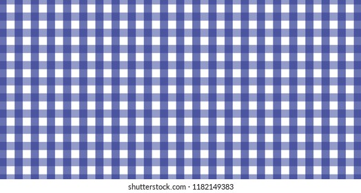 Blue Gingham pattern. Texture from rhombus/squares for - plaid, tablecloths, clothes, shirts, dresses, paper, bedding, blankets, quilts and other textile products.