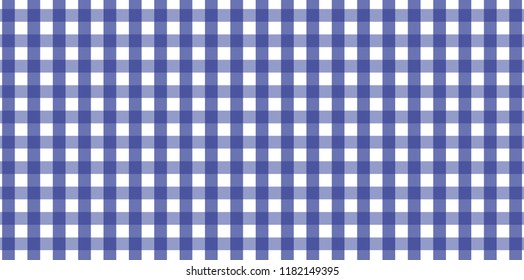 Blue Gingham pattern. Texture from rhombus/squares for - plaid, tablecloths, clothes, shirts, dresses, paper, bedding, blankets, quilts and other textile products.