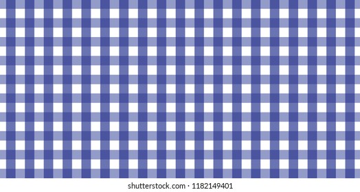 Blue Gingham pattern. Texture from rhombus/squares for - plaid, tablecloths, clothes, shirts, dresses, paper, bedding, blankets, quilts and other textile products.