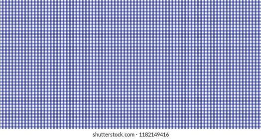 Blue Gingham pattern. Texture from rhombus/squares for - plaid, tablecloths, clothes, shirts, dresses, paper, bedding, blankets, quilts and other textile products.