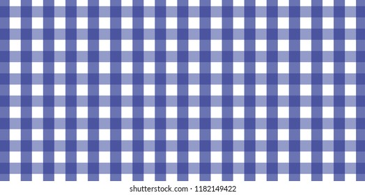 Blue Gingham pattern. Texture from rhombus/squares for - plaid, tablecloths, clothes, shirts, dresses, paper, bedding, blankets, quilts and other textile products.