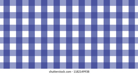 Blue Gingham pattern. Texture from rhombus/squares for - plaid, tablecloths, clothes, shirts, dresses, paper, bedding, blankets, quilts and other textile products.