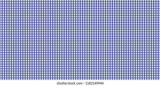 Blue Gingham pattern. Texture from rhombus/squares for - plaid, tablecloths, clothes, shirts, dresses, paper, bedding, blankets, quilts and other textile products.