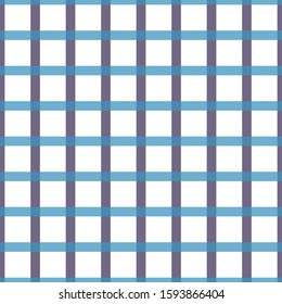 blue gingham seamless pattern. abstract geometric pattern, vector illustration.  texture for plaid, cloths, shirt, paper, tablecloth, bedding, blankets, quilts and textile product.