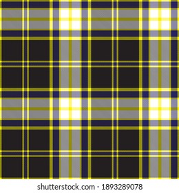 Nahtlose Muster von Blue Glen Plaid, geeignet für Modetextilien und Grafiken