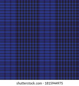 Blue Glen Plaid textured seamless pattern suitable for fashion textiles and graphics