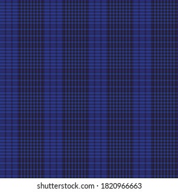 Blue Glen Plaid textured seamless pattern suitable for fashion textiles and graphics
