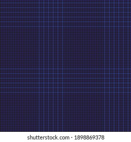 Blue Glen Plaid textured seamless pattern suitable for fashion textiles and graphics