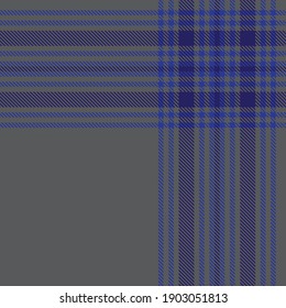 Blue Glen Plaid textured seamless pattern suitable for fashion textiles and graphics