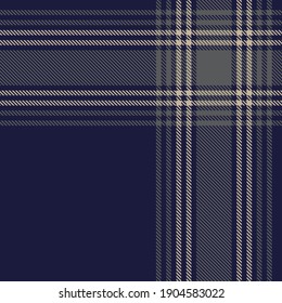 Blue Glen Plaid textured seamless pattern suitable for fashion textiles and graphics