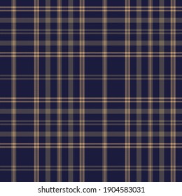 Blue Glen Plaid textured seamless pattern suitable for fashion textiles and graphics