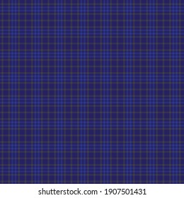 Blue Glen Plaid textured seamless pattern suitable for fashion textiles and graphics