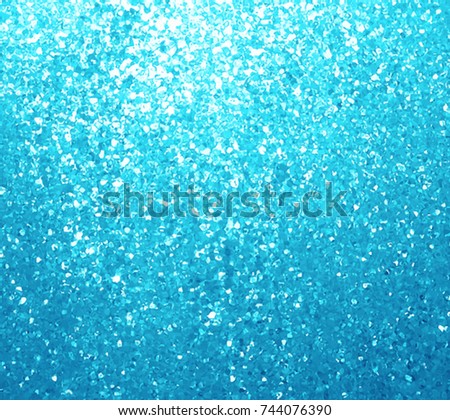 Blue Glitter Hand Drawn Texture Vector Stock Vector (Royalty Free ...