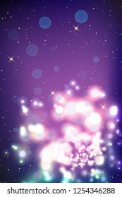 Blue glitter particles background effect. Light effect in an explosion on a black background. Vector illustration 3D, of realistic vector, EPS 10 Blue glitter particles background effect. Light effect in an explosion on a black background. Vector illustration 3D, of realistic vector, EPS 10