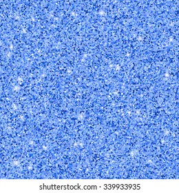  Blue glitter seamless pattern, vector texture