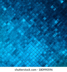 Blue glitters on a soft blurred background with smooth highlights. EPS 10 vector file included