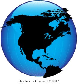 BLUE GLOBE (vector)