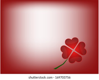 blue glowing abstract light background with hearts