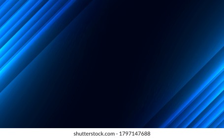 blue glowing diagonal lines abstract background design