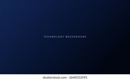 Blue glowing grid light lines abstract technology background