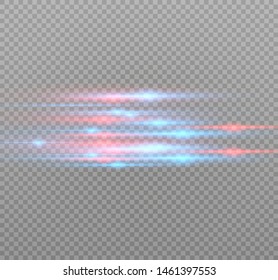 blue glowing light explodes on a transparent background. Sparkling magical dust particles. Bright Star. Transparent shining sun, bright flash. Vector sparkles. To center a bright flash.