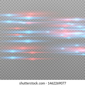 blue glowing light explodes on a transparent background. Sparkling magical dust particles. Bright Star. Transparent shining sun, bright flash. Vector sparkles. To center a bright flash.