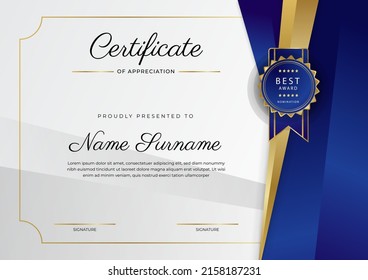 7,097 Unique certificate design Images, Stock Photos & Vectors ...