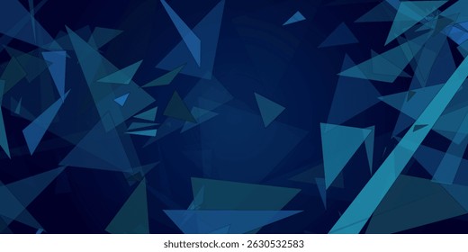 Esquina de triángulo de borde poligonal dorado azul. Fondo de Gráficos de los Premios Reales. Líneas Brillantes Elegante Brillo Plantilla Moderna. Plantilla Corporativa Premium de lujo. Forma de triángulo Abstractas Certificado 