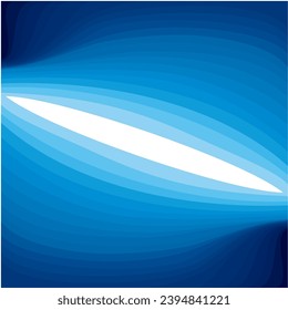 Blue Gradation Abstract Vector Art Composition, Editable, Suitable for Background, Prints, Poster, Book Cover  and many more