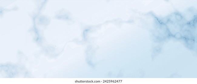 Blue gradation marble style background. Vector illustration.